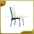 Buy direct from china wholesale modern cafe dining chair in brushed aluminum